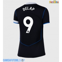 Camisa de time de futebol Chelsea Liam Delap #9 Replicas 3º Equipamento Feminina 2025-26 Manga Curta